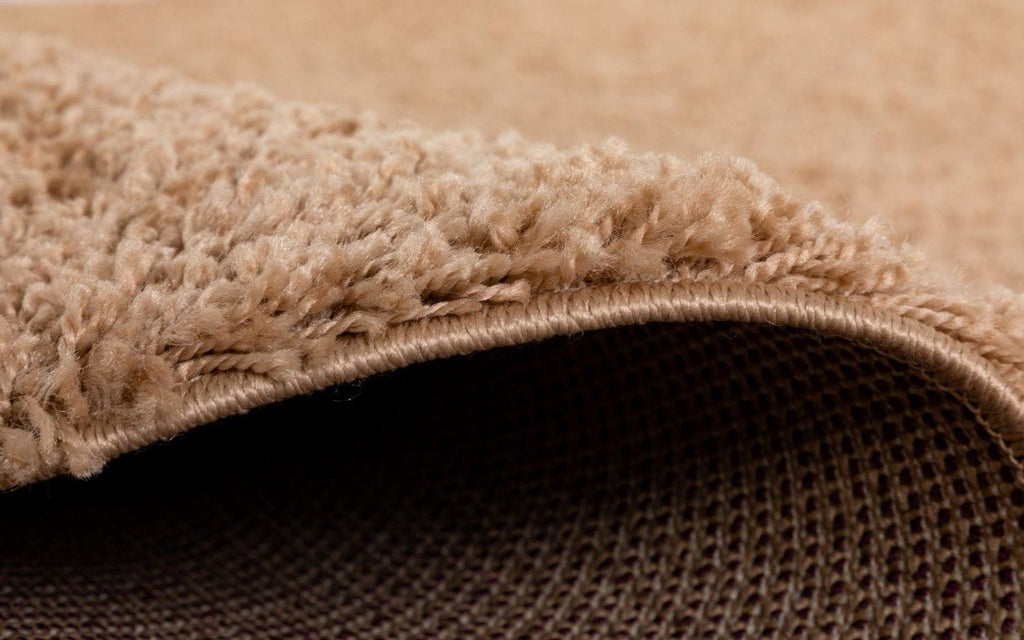 Budget Shaggy Rug Beige BrownB3460/TAUPERugtastic