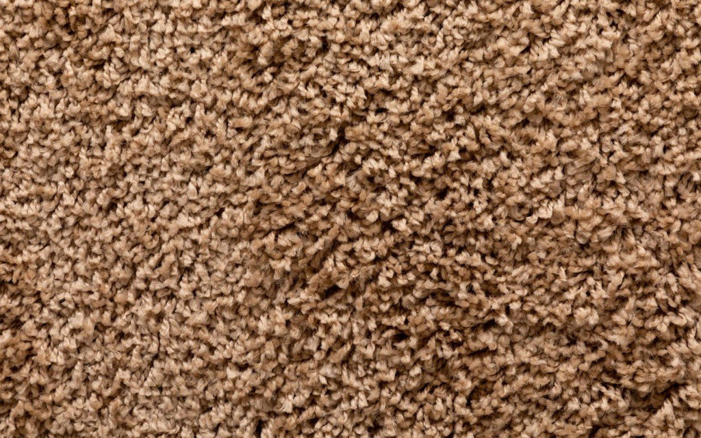 Budget Shaggy Rug Beige BrownB3460/TAUPERugtastic