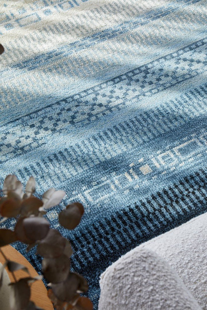 Calypso Modern Rug 6102 Blue RugCAL - 6102 - BLU - NAV - 230X160Rugtastic