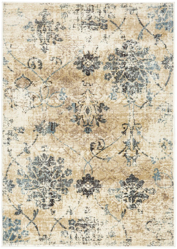 Calypso Modern Rug 6107 BoneCAL - 6107 - BON - 230X160Rugtastic