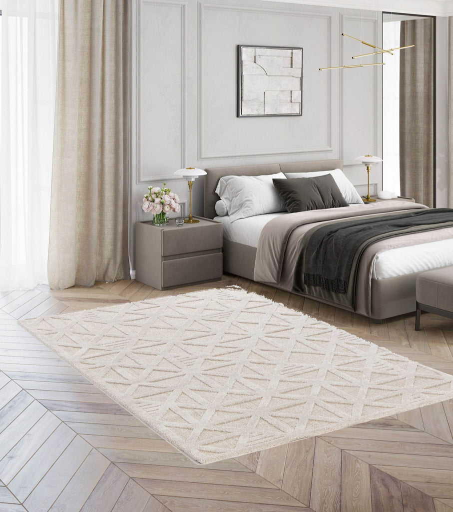 Chloe Beige Rug 1455 Scandinavian StyleBCOCOON59614/55Rugtastic