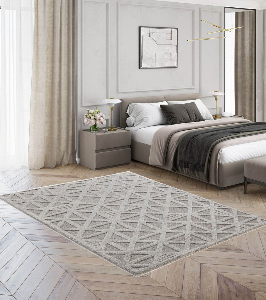 Chloe Grey Rug 1477 Scandinavian StyleBCOCOON59614/77Rugtastic