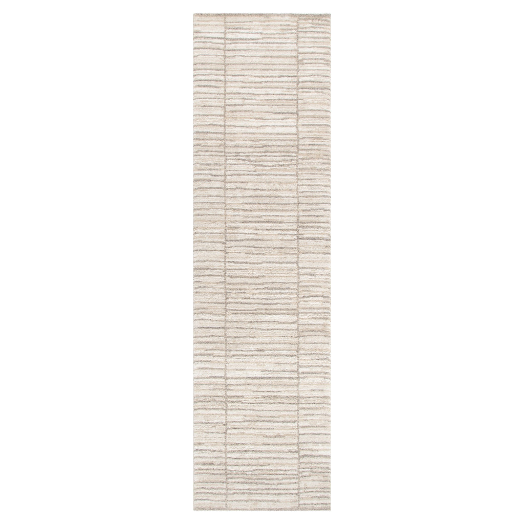 Clarinda Distressed Thick Lines Beige Grey Rug - C107CLAR803C107Rugtastic