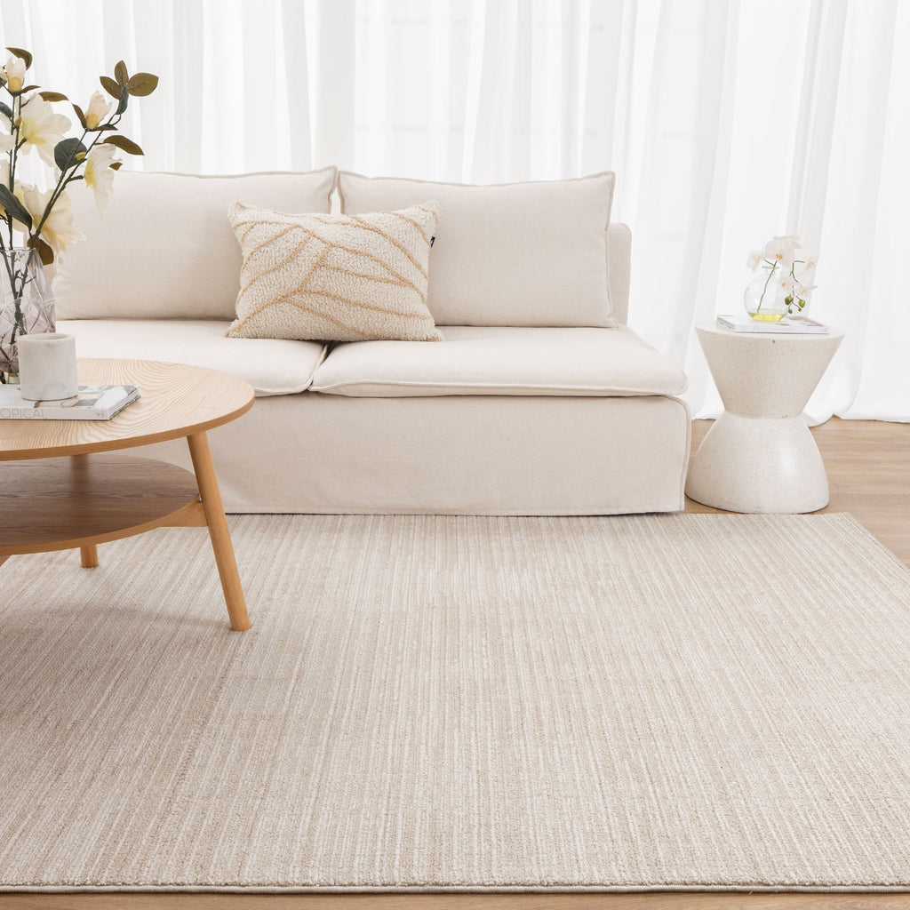 Clarinda Lines Cream Beige Rug - C103CLAR160C103Rugtastic