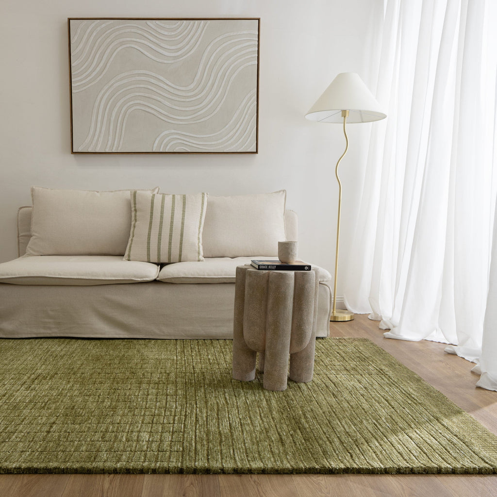 Cole Green Carved Rug - Cole02CANY16002Rugtastic