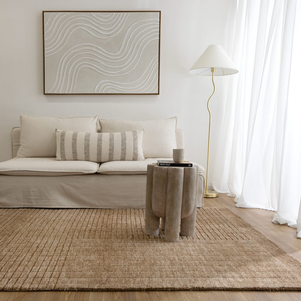 Cole Warm Sand Carved Rug - Cole03CANY16003Rugtastic