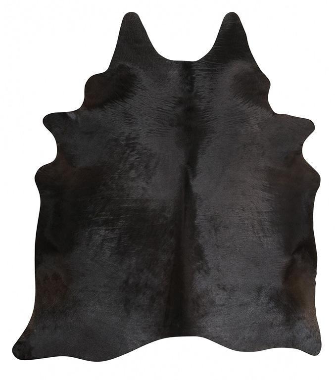 Cow Hide BlackCOWHIDE - NAT - BLACKRugtastic