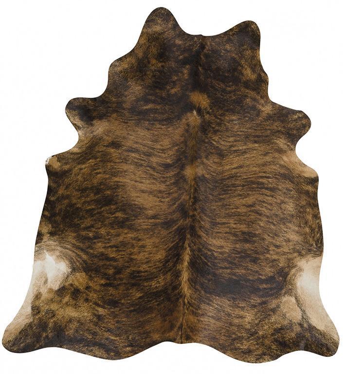 Cow Hide BrindleCOWHIDE - NAT - BRINRugtastic