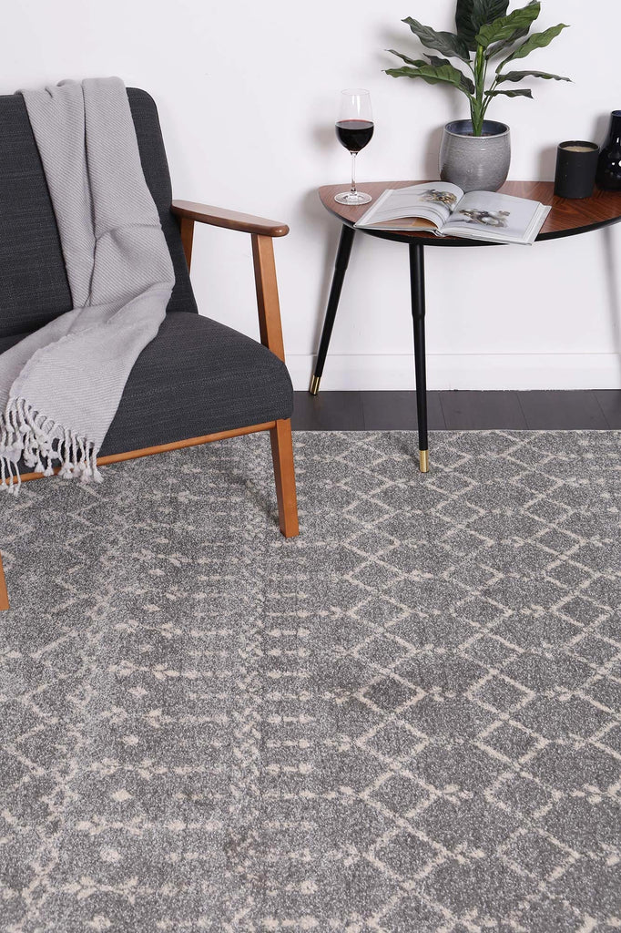 Delight Cassiday Grey & Ivory RugDELI160DEL27Rugtastic