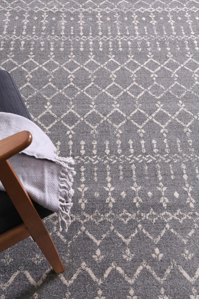 Delight Cassiday Grey & Ivory RugDELI160DEL27Rugtastic