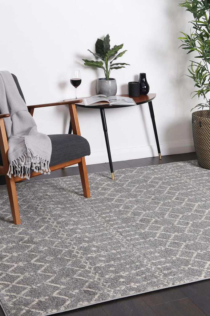 Delight Cassiday Grey & Ivory RugDELI160DEL27Rugtastic
