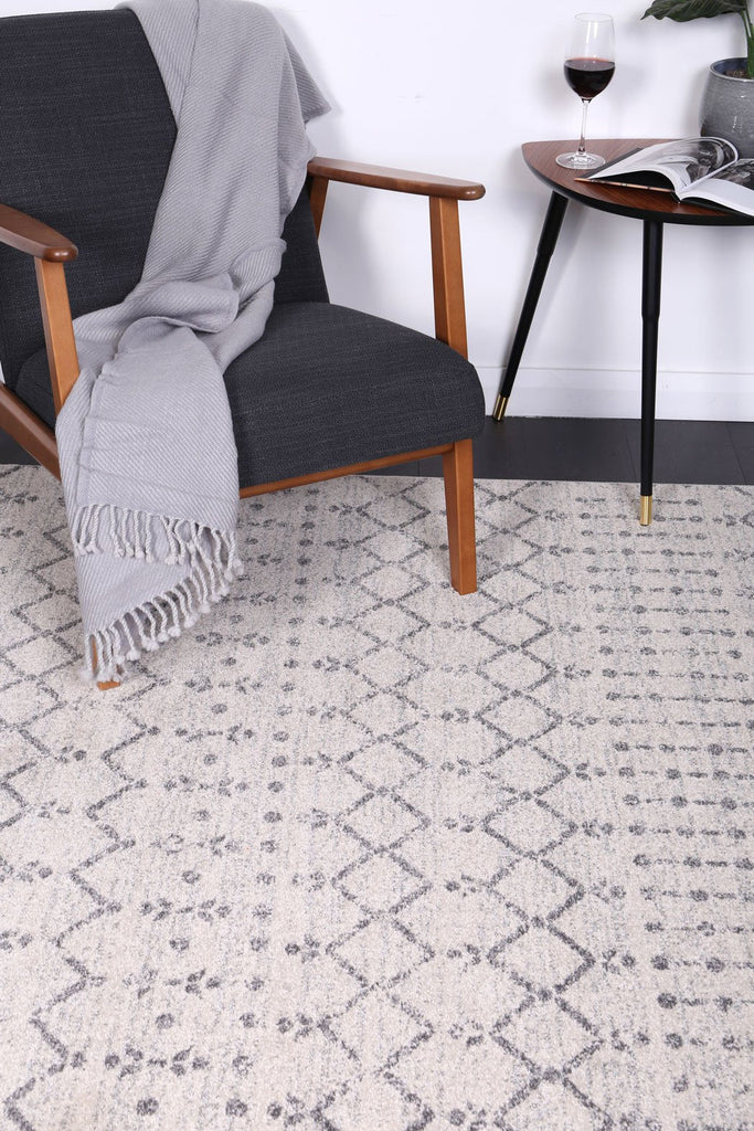 Delight Grey Modern RugDELI160DELI08Rugtastic