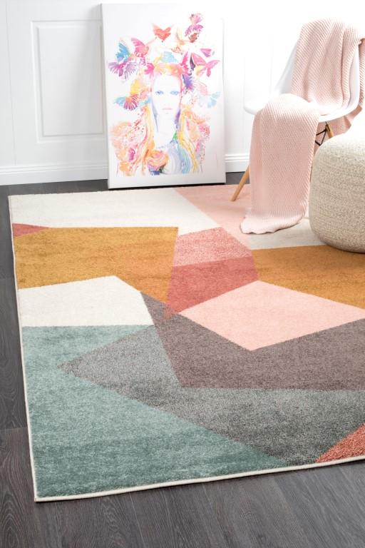 Dimensions 420 Blush Pink Modern RugDIM - 420 - BSH - 230X160Rugtastic
