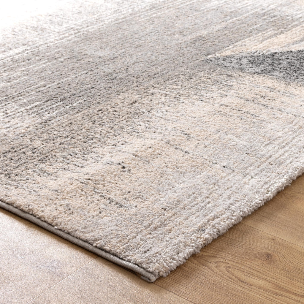 Dorset Grey Beige Faded Abstract Rug - D005DORA160D005Rugtastic