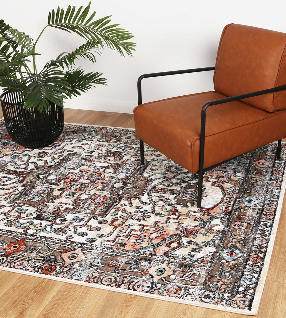Esther Traditional Beige RugESTA16015BEIGRugtastic