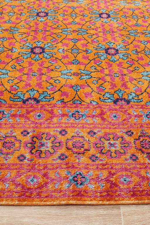 Eternal 917 Rust Orange Modern RugETN - 917 - RST - 230X160Rugtastic