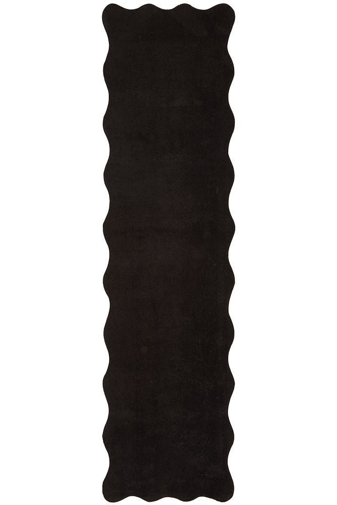Evelyn Black RugEVE - BLACK - 200X80Rugtastic