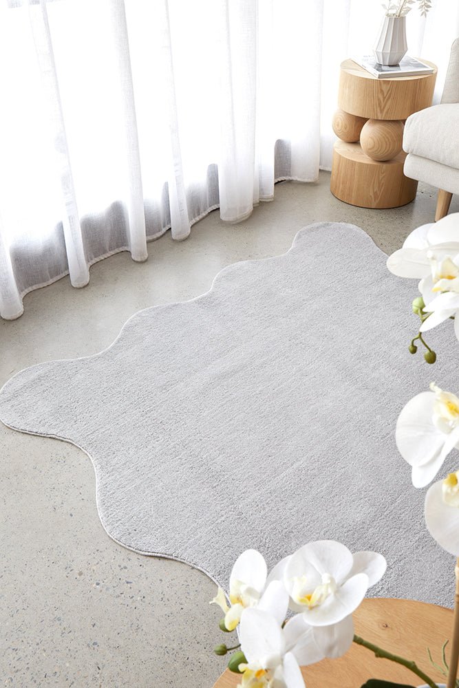 Evelyn Silver RugEVE - SILVER - 160X100Rugtastic