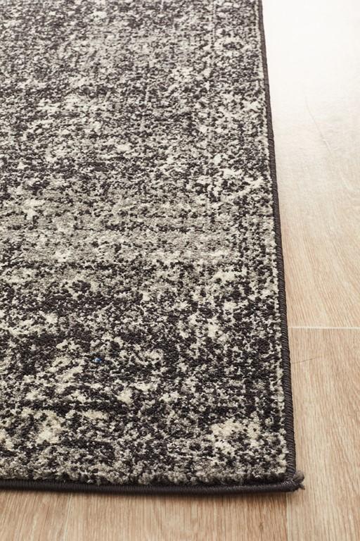 Evoke 252 Charcoal Grey Modern RugEVO - 252 - CHAR - 230X160Rugtastic