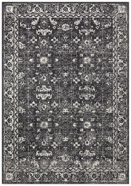 Evoke 252 Charcoal Grey Modern RugEVO - 252 - CHAR - 230X160Rugtastic