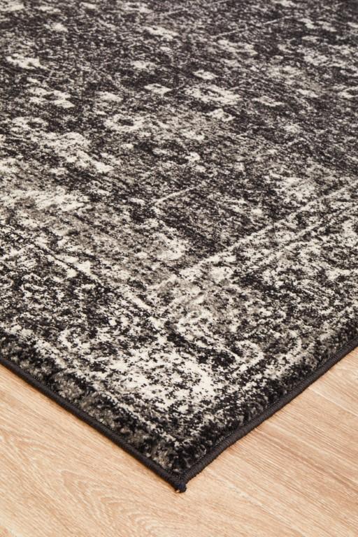 Evoke 252 Charcoal Grey Modern RugEVO - 252 - CHAR - 230X160Rugtastic