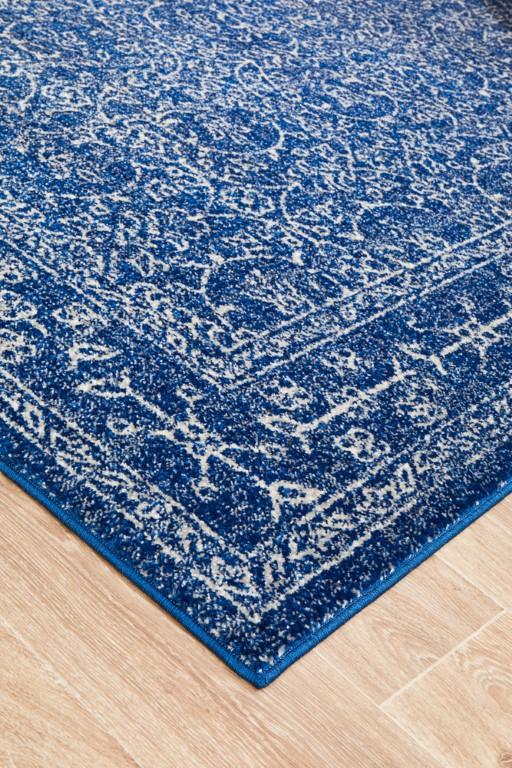 Evoke 258 Navy Modern RugEVO - 258 - NAVY - 230X160Rugtastic