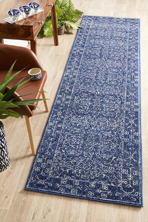 Evoke 258 Navy Modern RugEVO - 258 - NAVY - 230X160Rugtastic