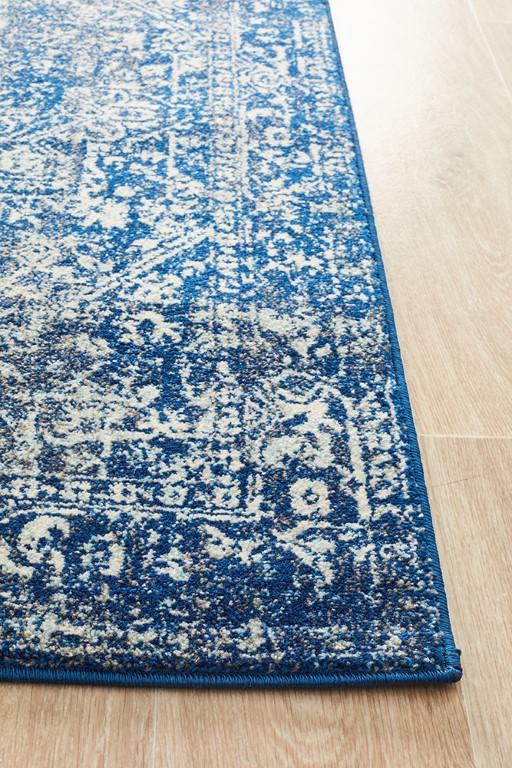 Evoke 258 Navy Modern RugEVO - 258 - NAVY - 230X160Rugtastic