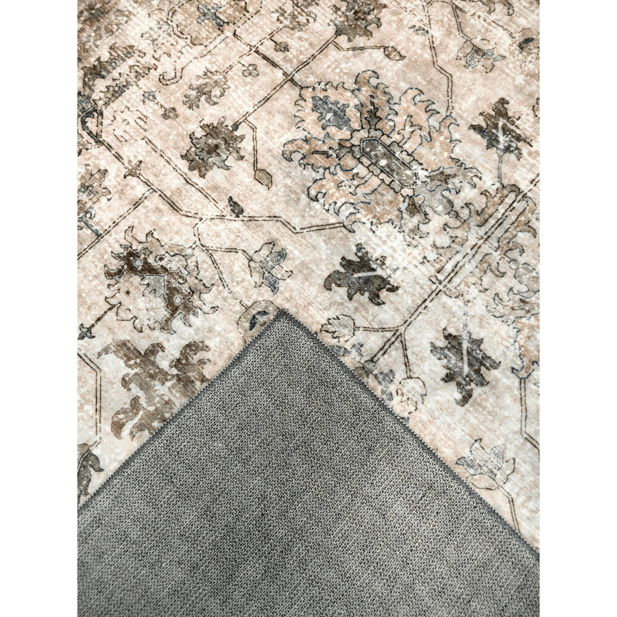 Fab Ersari Multicoloured Distressed Machine Washable RugMWRERSARI090150Rugtastic