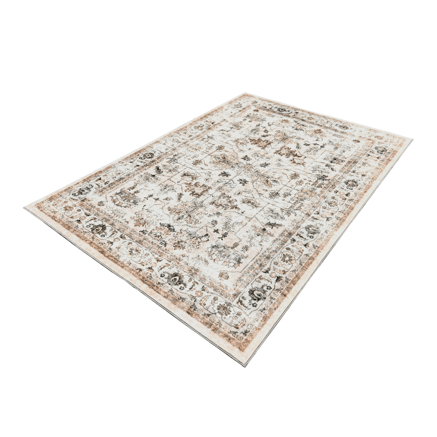 Fab Ersari Multicoloured Distressed Machine Washable RugMWRERSARI090150Rugtastic