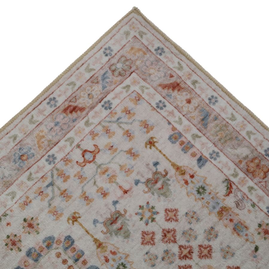 Fab Hamilton Multicoloured Distressed Machine Washable RugMWRHAMLTN090150Rugtastic