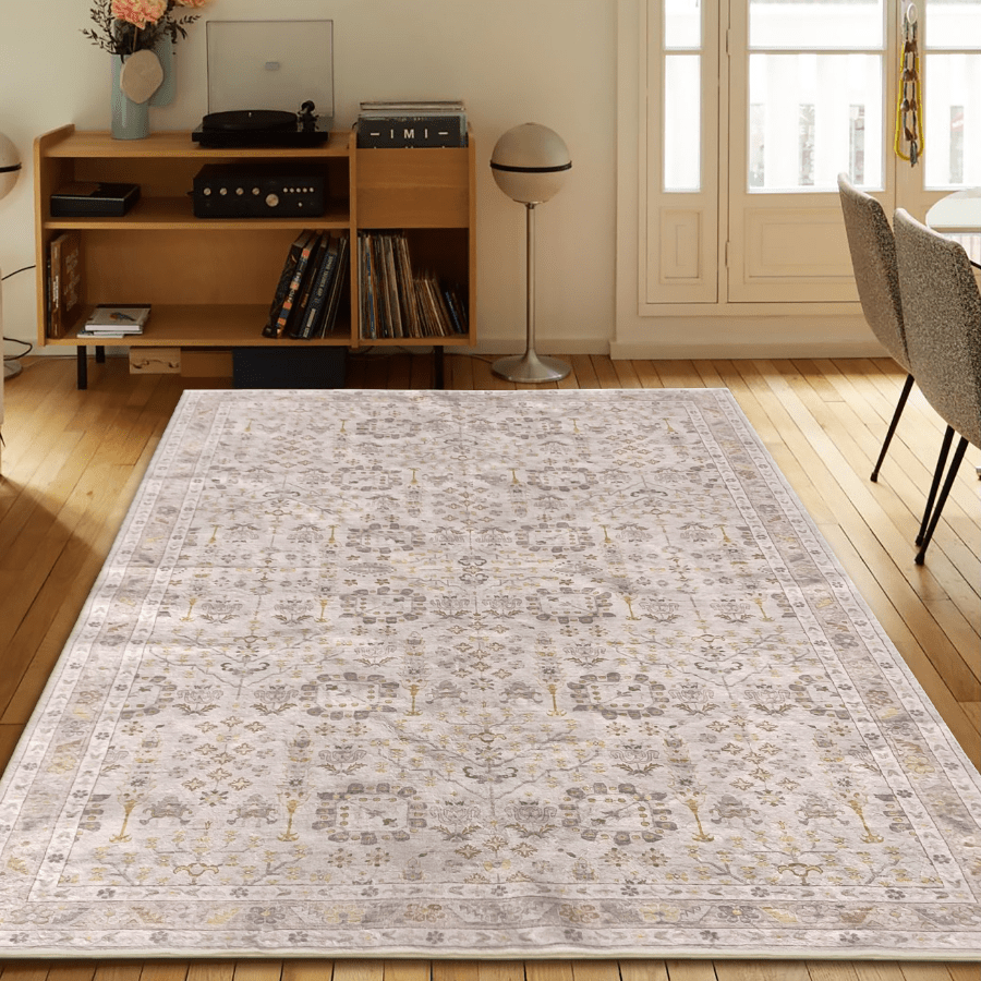 Fab Hamilton Multicoloured Distressed Machine Washable RugMWRHAMLTN090150Rugtastic