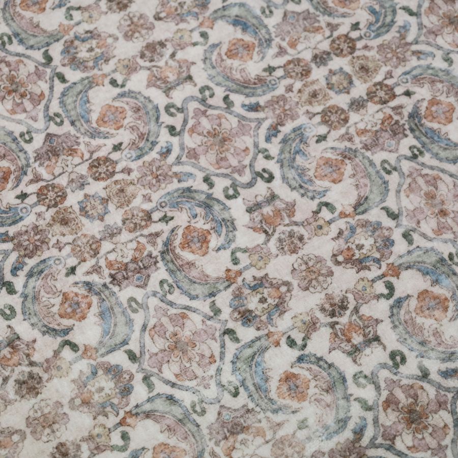 Fab Kingston Multicoloured Distressed Machine Washable RugMWRKNGSTN090150Rugtastic