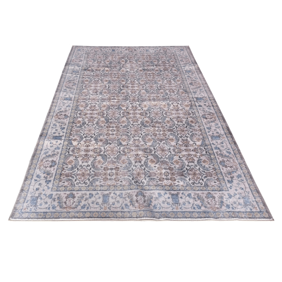 Fab Kingston Multicoloured Distressed Machine Washable RugMWRKNGSTN090150Rugtastic