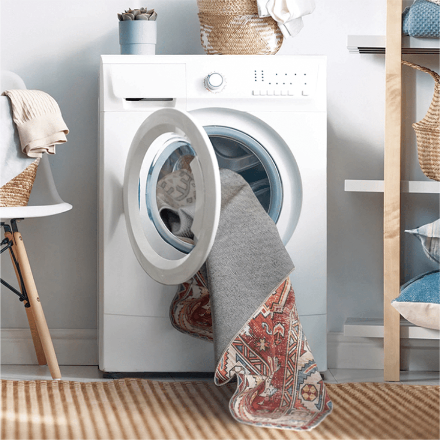 Fab Pasadena Multicoloured Distressed Machine Washable RugMWRPASADN090150Rugtastic