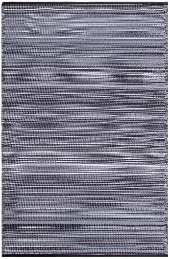 Fab Plastic Picnic Beach Mat Indoor Outdoor Rug Cadix GreyPLRCANMID120179Rugtastic