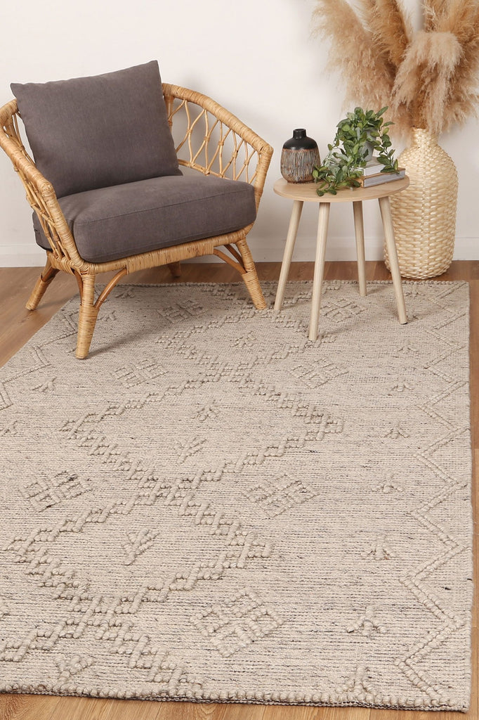 Gaza Boho Chic Ash RugGOA803D5ASHRugtastic