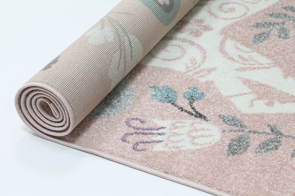 Happy Kids Unicorn Rug PinkHAPP1602238055Rugtastic