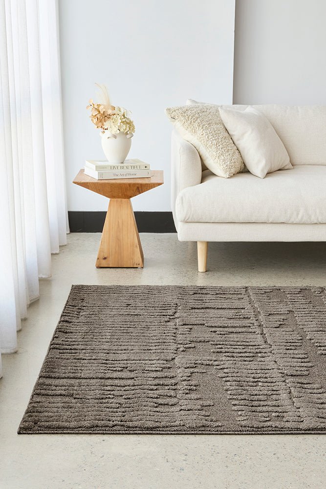 Haven Aliya Mocha RugHVN - ALIYA - MOCHA - 230X160Rugtastic