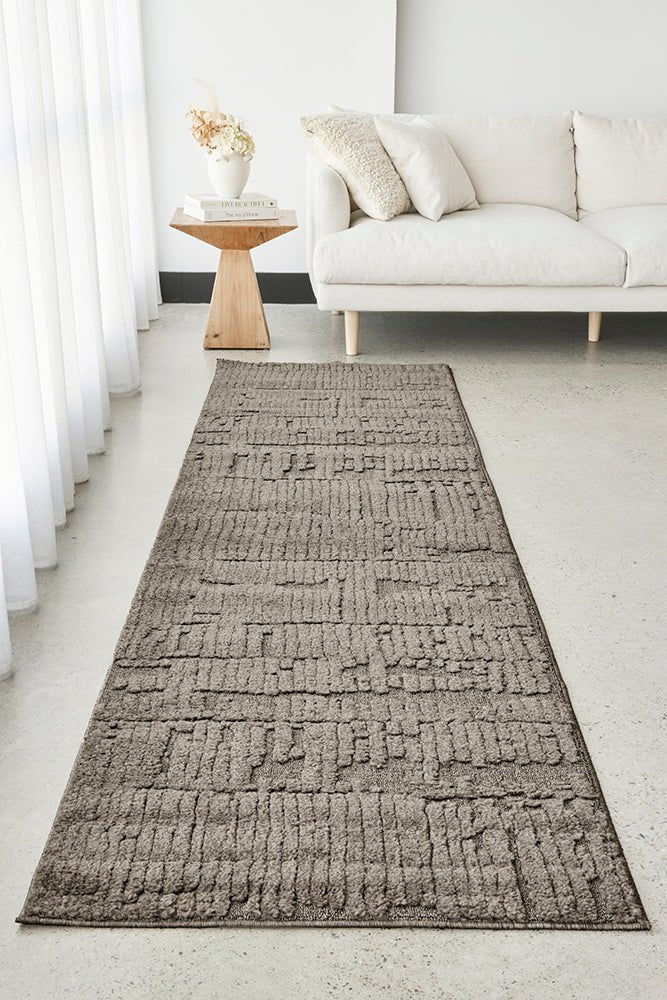 Haven Aliya Mocha RugHVN - ALIYA - MOCHA - 300X80Rugtastic