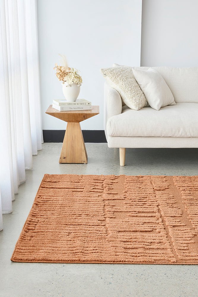 Haven Aliya Rust RugHVN - ALIYA - RUST - 230X160Rugtastic