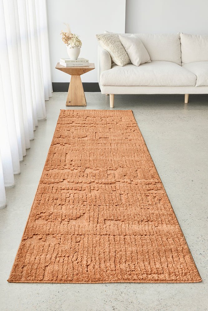 Haven Aliya Rust RugHVN - ALIYA - RUST - 300X80Rugtastic