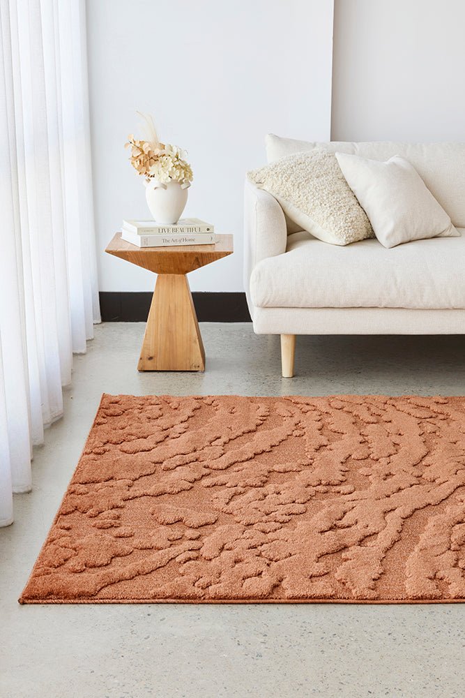Haven Nyla Rust RugHVN - NYLA - RUST - 230X160Rugtastic