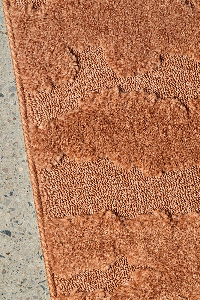 Haven Nyla Rust RugHVN - NYLA - RUST - 230X160Rugtastic