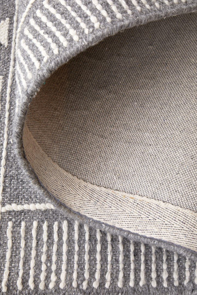 Hudson 802 Grey RugHUD - 802 - GRY - 225X155Rugtastic