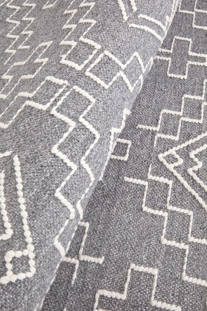 Hudson 802 Grey RugHUD - 802 - GRY - 225X155Rugtastic