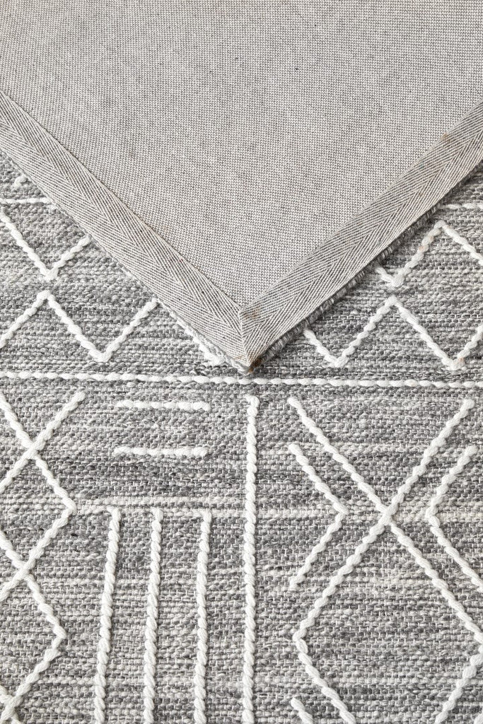 Hudson 807 Grey Wool RugHUD - 807 - GRY - 225X155Rugtastic