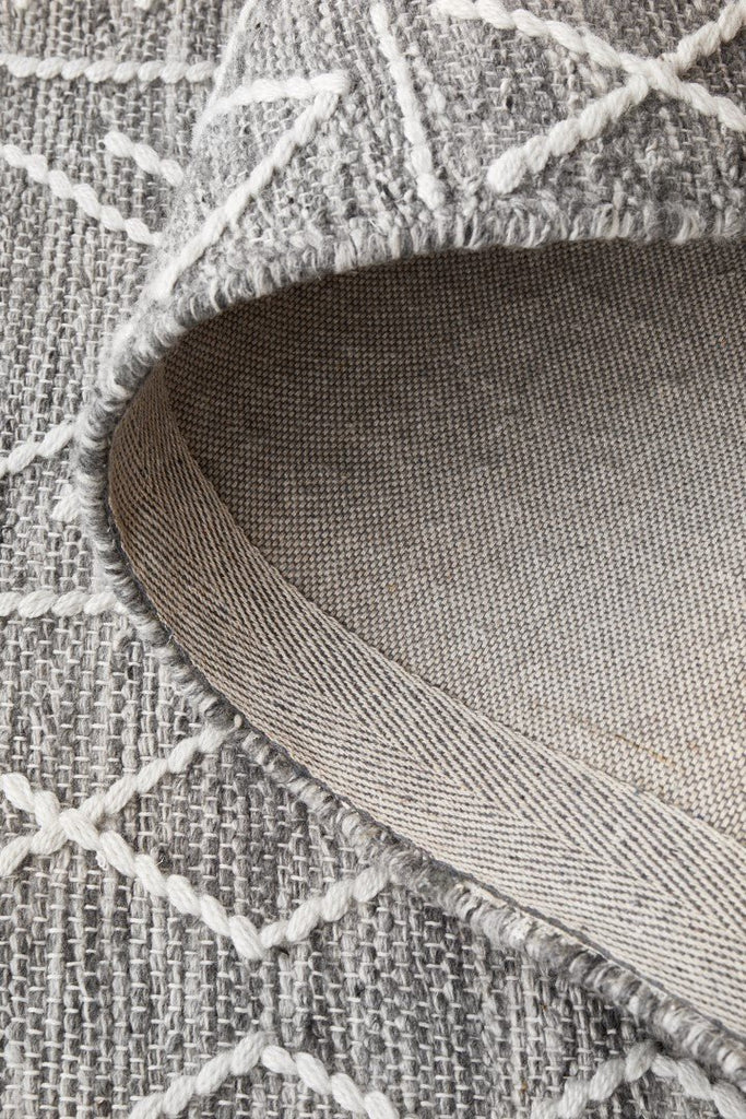 Hudson 807 Grey Wool RugHUD - 807 - GRY - 225X155Rugtastic