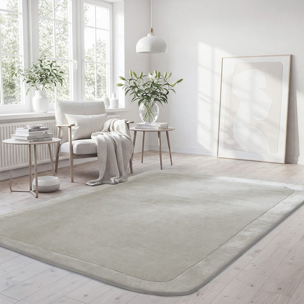 Hugo Silver RugHUGO - SILVER - 165X115Rugtastic