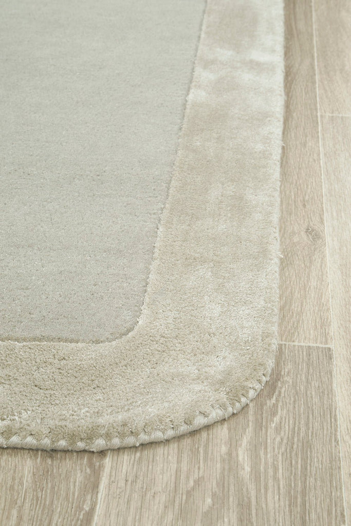 Hugo Silver RugHUGO - SILVER - 165X115Rugtastic